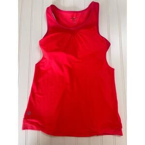 Athleta Red Pink Activewear Tank Top Running Yoga Size Women's XXS Girl's 10/12